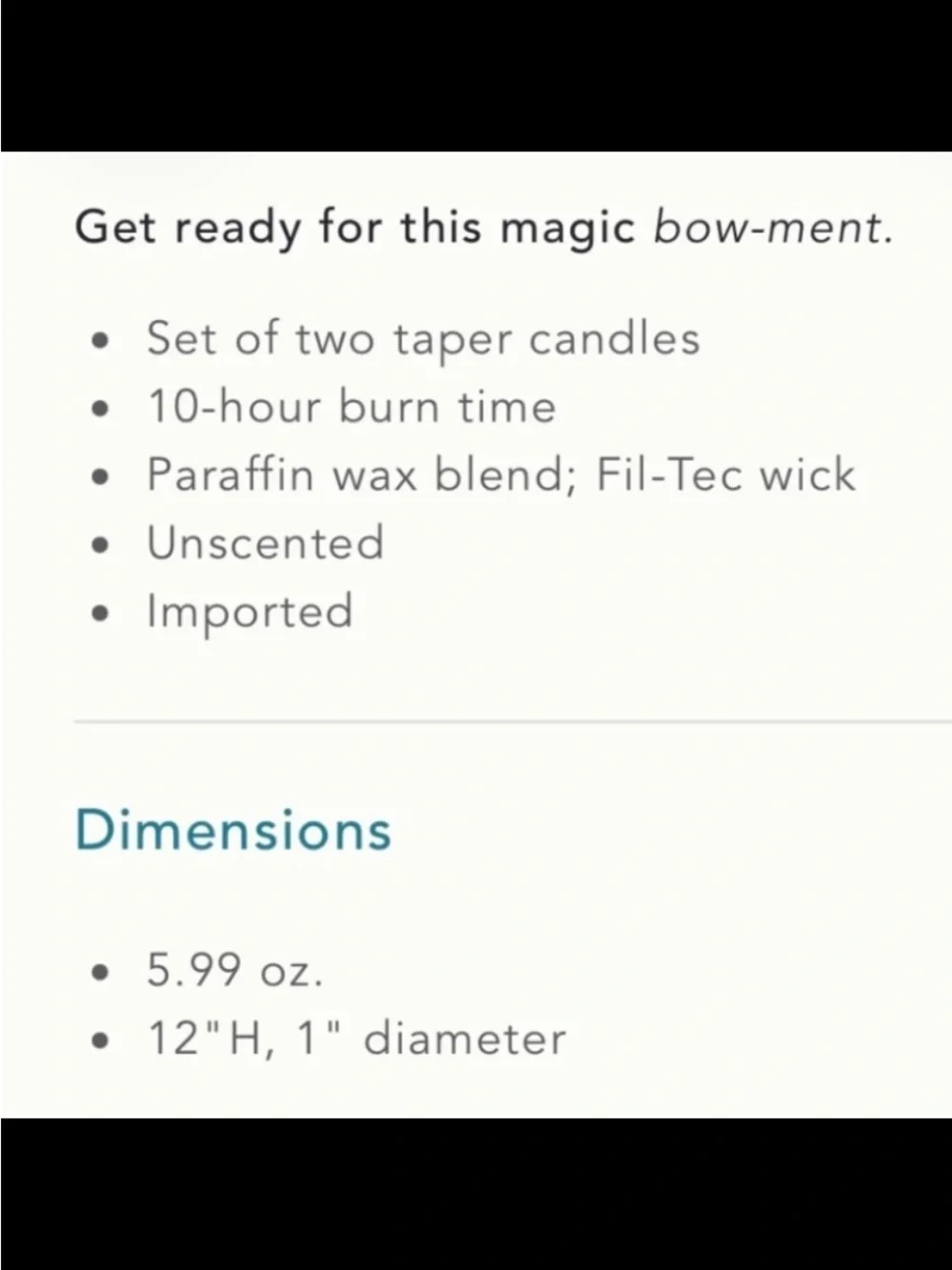 Anthropologie White Taper Candles with Red Heart Accents